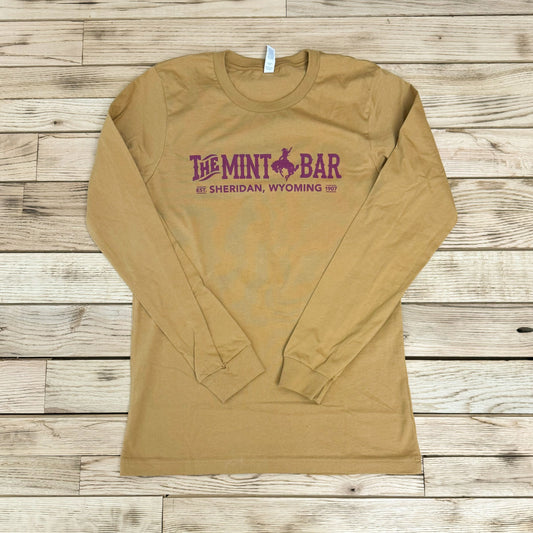 Classic Logo Front // Handing Out Hangovers Long Sleeve - Toast