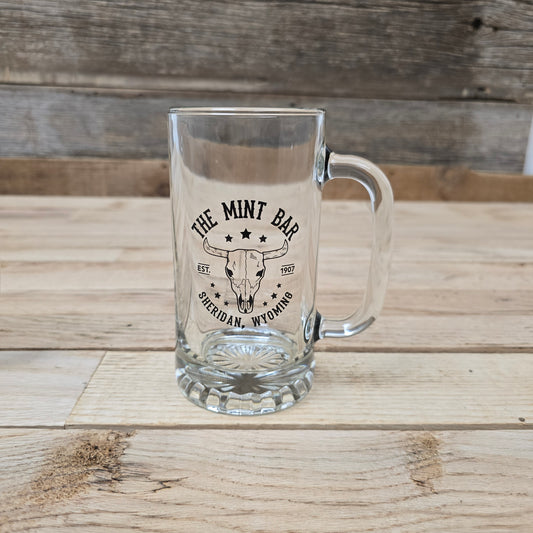 mint bar beer mug steer & stars