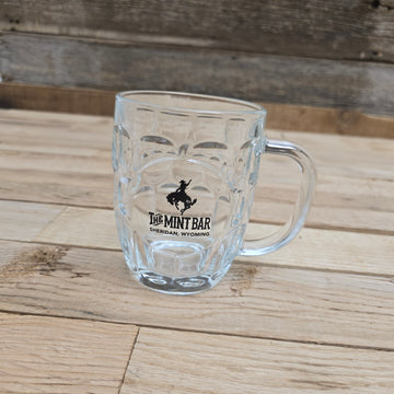 mint bar beer mug stacked logo