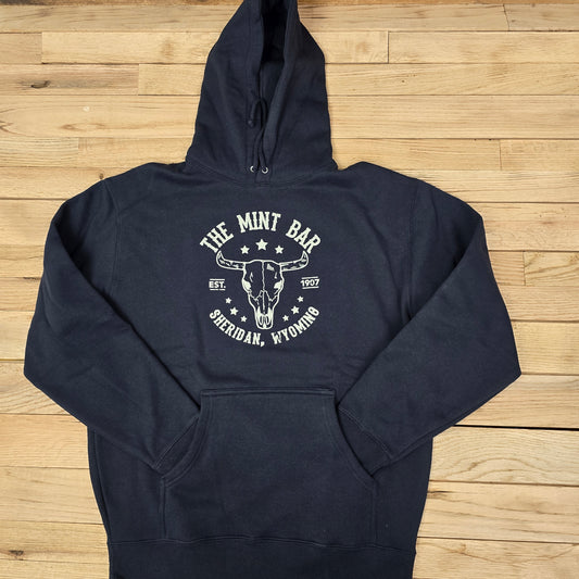 Steer & Stars Hoodie -Navy