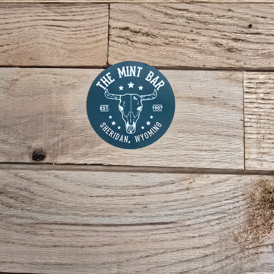 Mint Bar Round Steer Head Patch