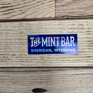 Mint Bar HOLOGRAPHIC Sticker