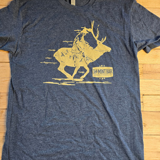 Elk To The Mint Tee-midnight navy