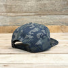 Flint to Black Leatherette Patch 5 Panel Snapback w/ Rope - Olive Camo/Olive Chainlink Rope