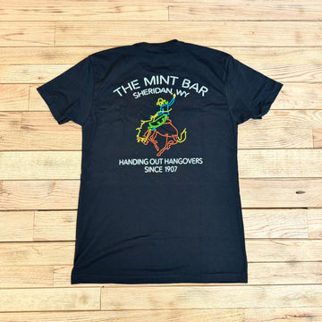 Full Back Neon Sign Tee - Black