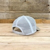 Quilted Southern to Black Leatherette Patch Hat - Khaki/White