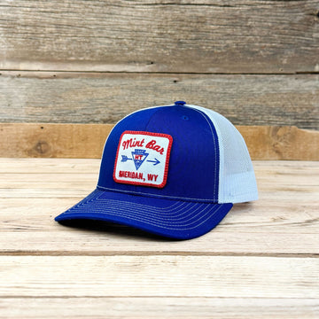 RWB Arrowhead Patch Hat - Royal/White