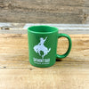 Stacked Logo / Let 'er Buck! Diner Mugs - 3 Colors!