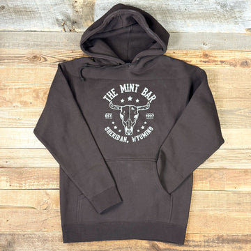Steer & Stars Hoodie - Brown