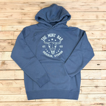 Steer & Stars Hoodie - Storm Blue