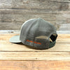Rust Orange Stacked Logo Hat - Pale Khaki/Loden